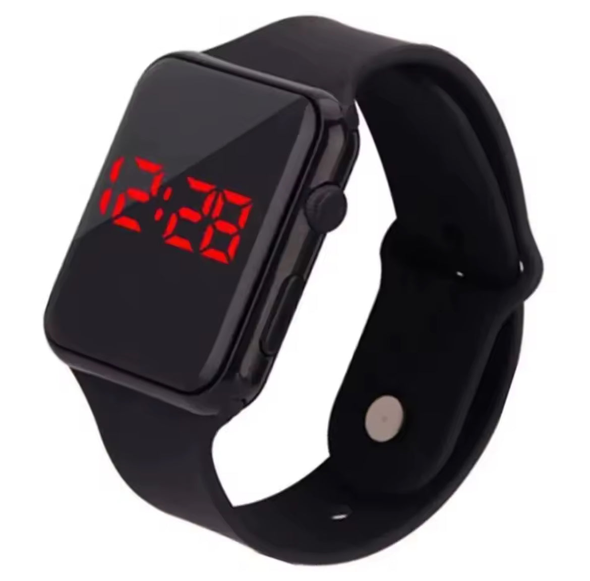 Montre numérique Simple pour hommes femmes mode Sport montre électronique LED bracelet en Silicone noir montre pour hommes décontractée Reloj Hombre